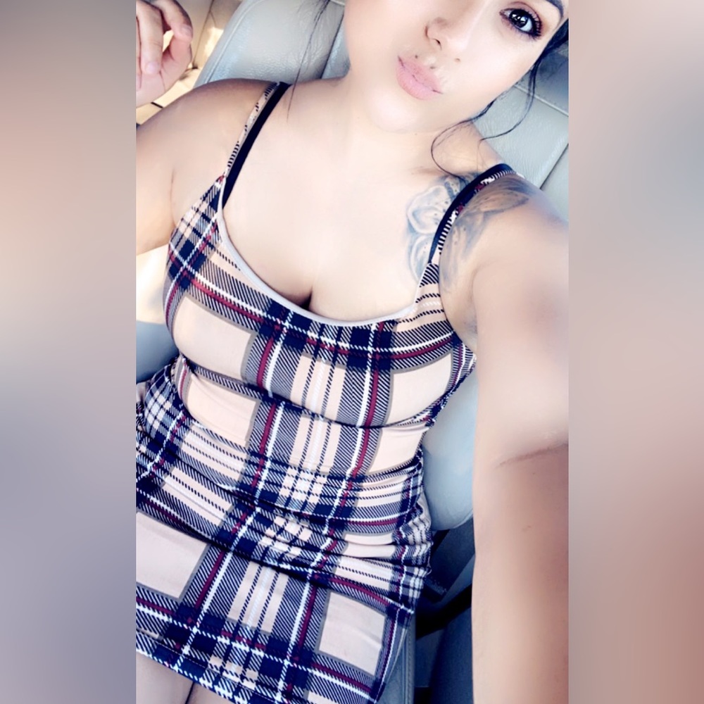 Modern mini dress